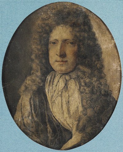 Nicholas Rowe költő portréja 1674-1718, 17. század. alkotó: Unbekannt