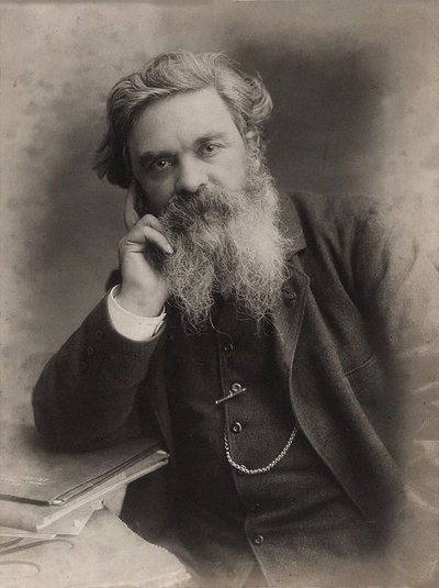 Alfred Boucher szobrász portréja 1850-1934, c. 1910. alkotó: Unbekannt