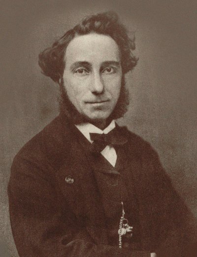 Camillo Sivori hegedűművész és zeneszerző portréja 1815-1894, 1865 körül. alkotó: Unbekannt