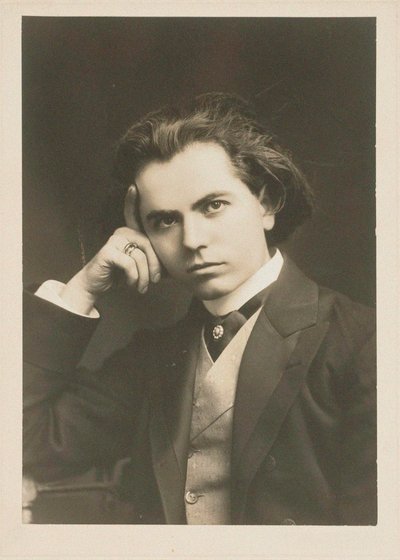 Jan Kubelik hegedűművész és zeneszerző portréja 1880-1940, 1908. alkotó: Unbekannt