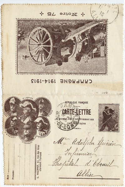 Képeslap-levél alkotó: Unbekannt