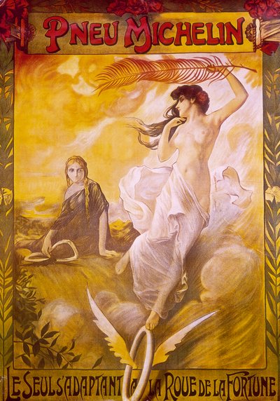 Michelin gumikat reklámozó plakát alkotó: Unbekannt