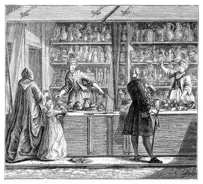Fazekasüzlet, 1885 alkotó: Unbekannt