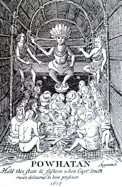 Powhatan. alkotó: Unbekannt