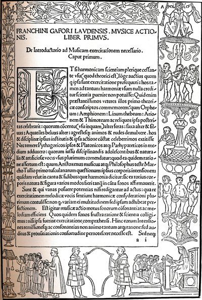 Practica Musicae, 1496, 1917 alkotó: Unbekannt