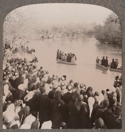 Papok megáldják a Jordánt, 1900 alkotó: Unbekannt