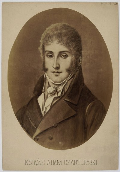 Adam Jerzy Czartoryski herceg 1770-1861 alkotó: Unbekannt