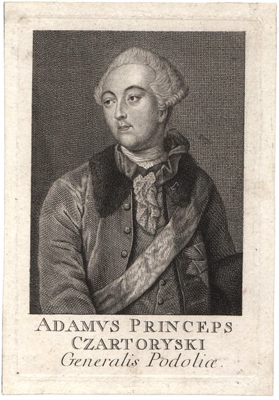 Adam Kazimierz Czartoryski herceg 1734-1823 alkotó: Unbekannt
