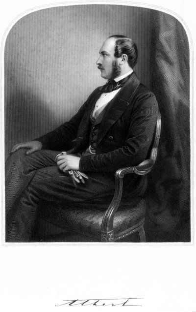 Albert herceg, Viktória királynő hitvese, 1850-1859 alkotó: Unbekannt