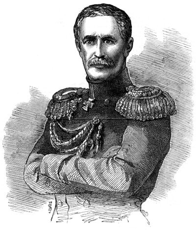 Alekszandr Szergejevics Mensikov herceg, orosz katonai parancsnok, 1853 alkotó: Unbekannt