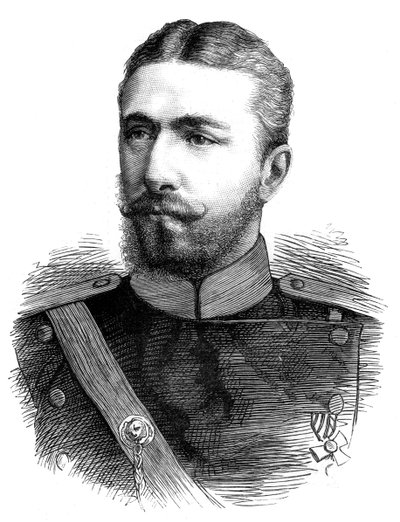 Sándor battenbergi herceg, a modern Bulgária első hercege, XIX alkotó: Unbekannt