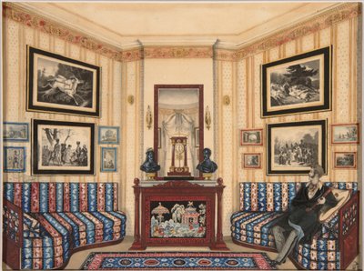 Golitsin herceg szoba, 1840-es évek alkotó: Unbekannt