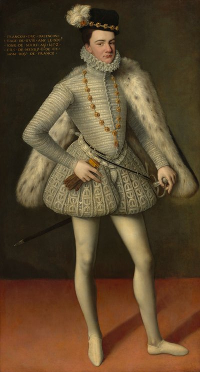Hercule-François herceg, Alençon hercege, 1572. alkotó: Unbekannt