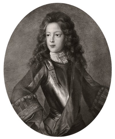 James Francis Edward Stuart herceg, az öreg színlelő, c1700 1906 alkotó: Unbekannt