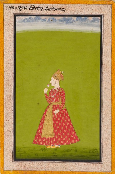 Vijay Singh nagauri herceg, Bakhat Singh fia, 1745 alkotó: Unbekannt