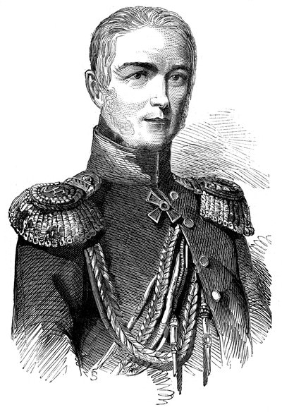 Woronzow herceg, az ázsiai haderő orosz tábornoka, 1853 alkotó: Unbekannt