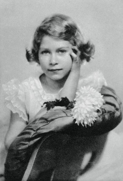 Erzsébet hercegnő kilenc éves, 1935, 1937 alkotó: Unbekannt