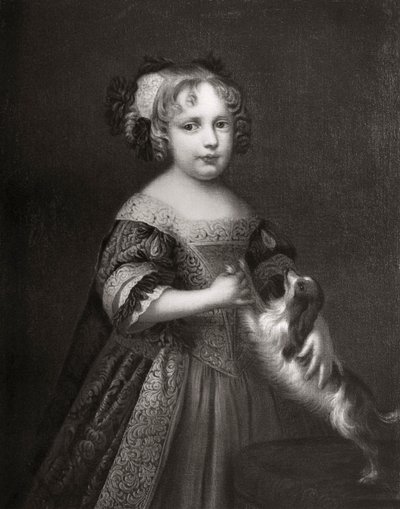 Később Anna királynő, 1670-1675, 1906 alkotó: Unbekannt