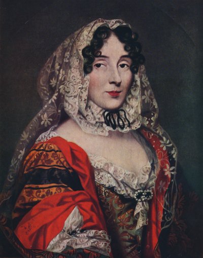 Az Ursinok hercegnője, Anne Marie de La Tremoille, 1670, 1939 alkotó: Unbekannt