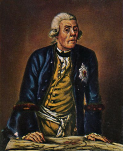 Henrik porosz herceg 1726-1602. - Menzel festménye, 1934. alkotó: Unbekannt