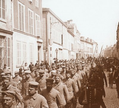 Foglyok, Chalons, Észak-Franciaország, 1914-c1918. alkotó: Unbekannt