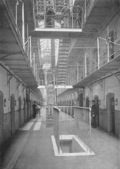 Foglyok vacsorázni, Wormwood Scrubs Prison, London, c1903 1903 alkotó: Unbekannt