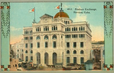 Termékcsere, Havanna, Kuba, 1910-es évek. alkotó: Unbekannt