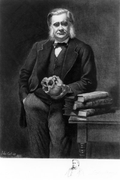Thomas Henry Huxley professzor, angol biológus alkotó: Unbekannt