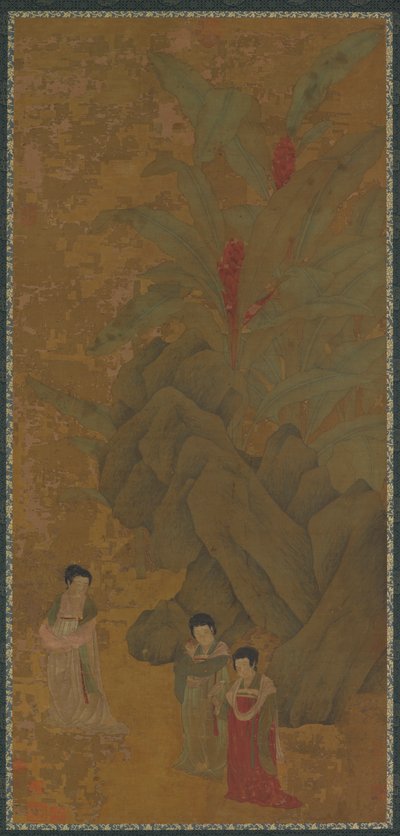 Promenading Ladies, valószínűleg Yuan-dinasztia, 14. század. alkotó: Unbekannt