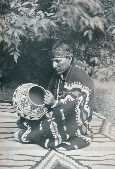 Pueblo indiai kerámia, 1931 alkotó: Unbekannt