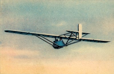 Tanítvány álcázott Zögling oktatóvitorlázó repülőgépben, 1932. alkotó: Unbekannt