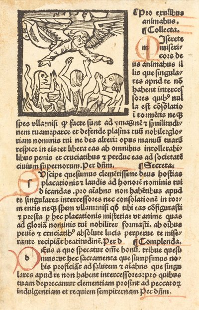 Purgatórium, c. 1500. alkotó: Unbekannt