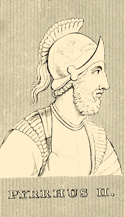II. Pyrrhus, Kr.e. 242-237, 1830. alkotó: Unbekannt