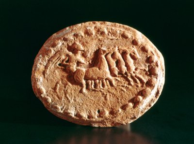 Quadriga, Kerkouane, Tunézia, Kr.e. 3. század alkotó: Unbekannt