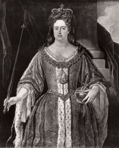 Anna királynő, 1702, 1906 alkotó: Unbekannt