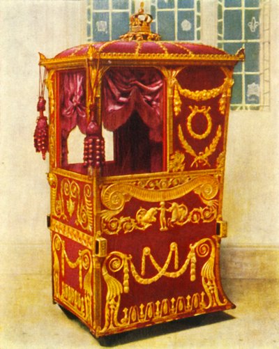 Charlotte királynő szedánszéke, 1938. alkotó: Unbekannt