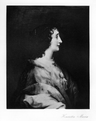 Henrietta Mária királynő, Anglia, Skócia és Írország királynője, 1907 alkotó: Unbekannt