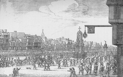 Henrietta Marias királynő beutazása Londonba, 1625, 1903 alkotó: Unbekannt