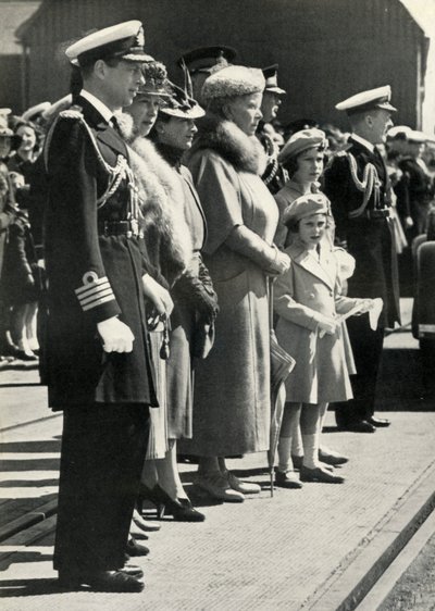 Mária királynő Kanadába indul, 1939, 1951. alkotó: Unbekannt