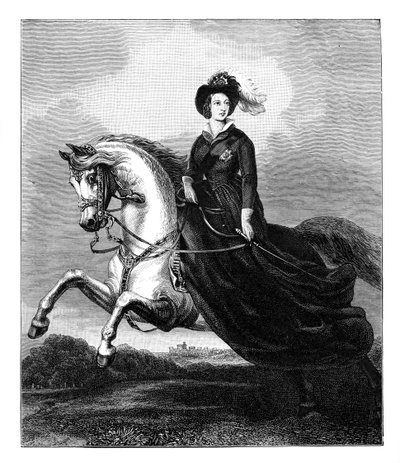 Viktória királynő, 1840-es évek, 19. század vége alkotó: Unbekannt
