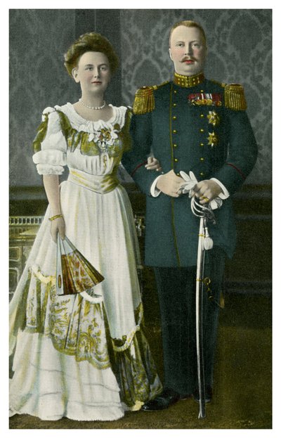 Vilmos királynő és Henrik holland herceg, az 1900-as évektől az 1910-es évekig alkotó: Unbekannt