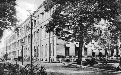 Queens Barrack, Fort William, Calcutta, India, 20. század eleje alkotó: Unbekannt