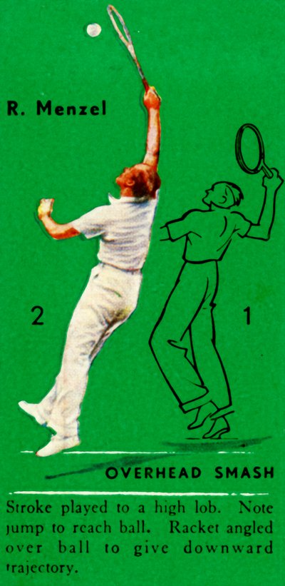 R. Menzel – Overhead Smash, 1935. alkotó: Unbekannt