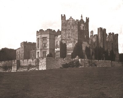 Raby kastély, Durham megye, 1894. alkotó: Unbekannt