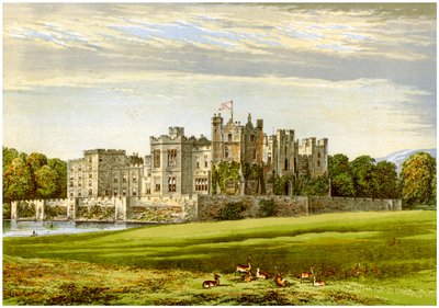 Raby kastély, Durham megye, Cleveland hercegének otthona, 1880 alkotó: Unbekannt
