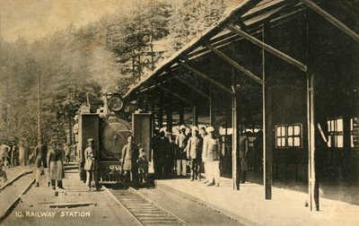 Pályaudvar, c1918-c1939. alkotó: Unbekannt