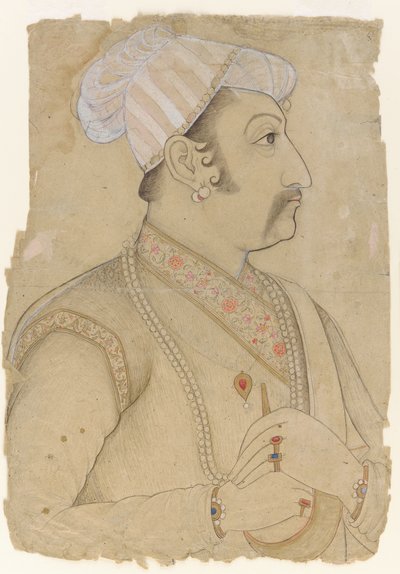 Marwari Raja Gaj Singh, 17. század. alkotó: Unbekannt