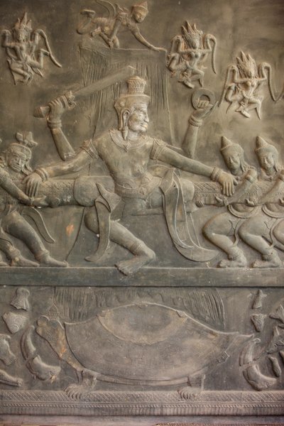 Ramayana szobor, Siem Reap, Kambodzsa alkotó: Unbekannt