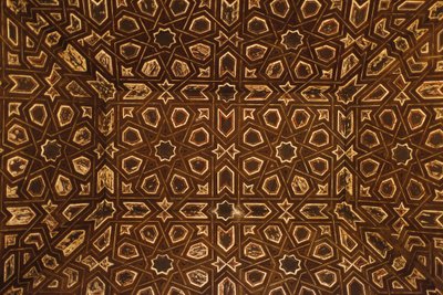 Real Alcazar de Sevilla - mennyezeti dekoráció Sevilla Espagne alkotó: Unbekannt