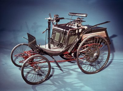 Hátsó motoros Benz Velo autó, német, 1894 alkotó: Unbekannt